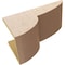 Ekena Millwork 10"W x 20"D x 10"H Wide Crestline Rough Cedar Woodgrain TimberThane Corbel, Primed Tan CORUR10X20X10CRERCPR - alternate 3
